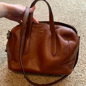 Fossil leather Crossbody (dome bag)